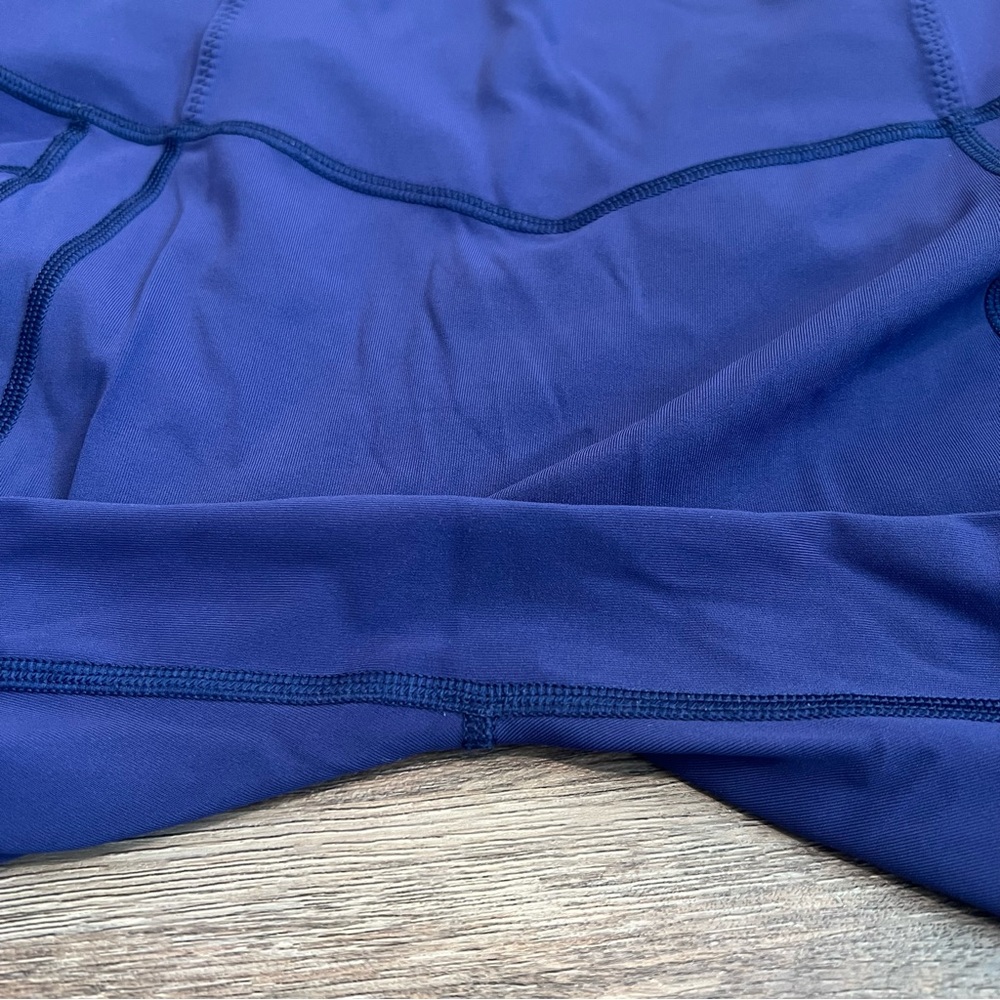 Lululemon All The Right Places Crop Leggings Purple Size 6 High Rise 24” Inseam - Picture 3 of 8